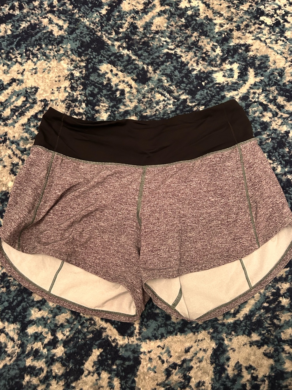Grey Lululemon shorts
